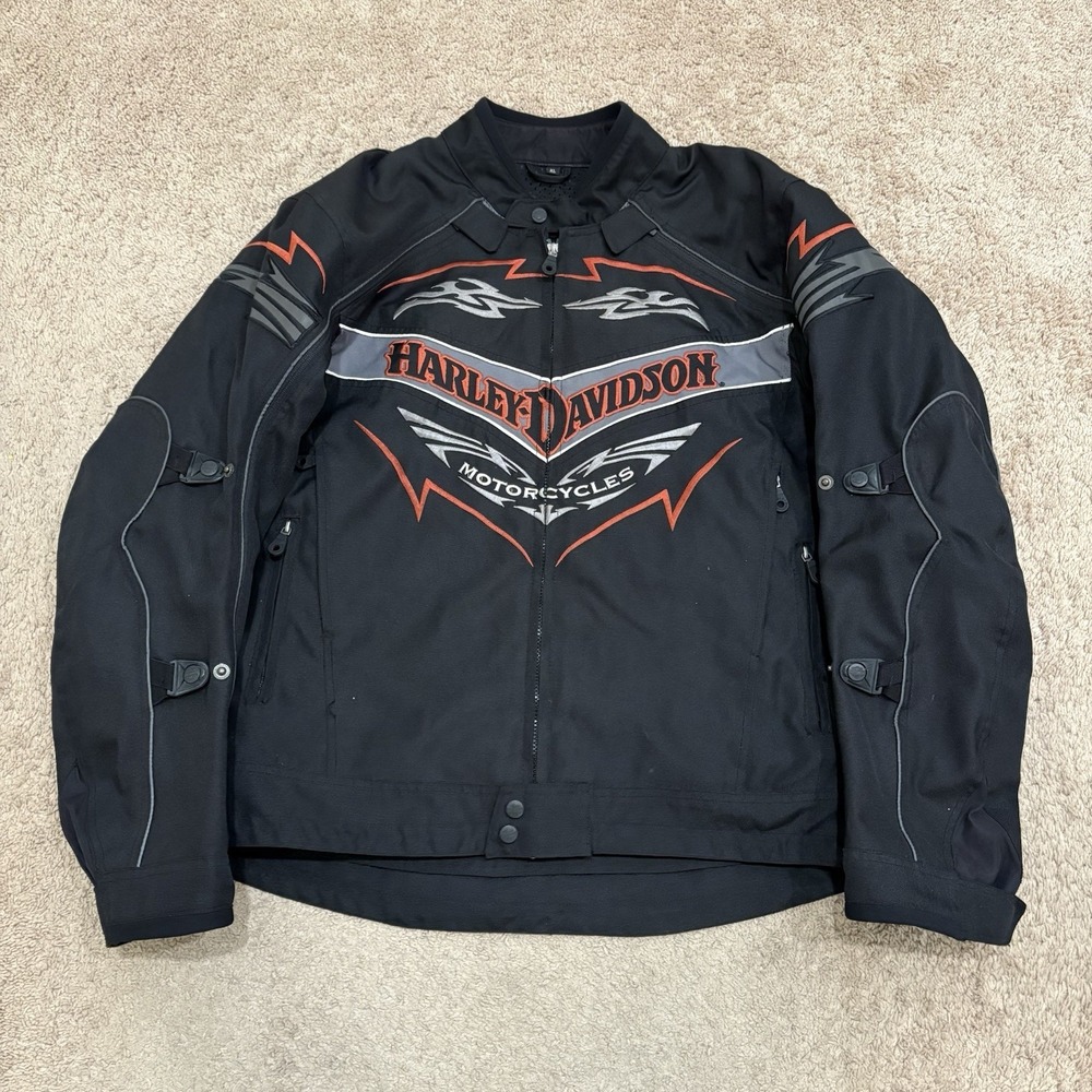 Harley Davidson Screaming Eagle Riding Mesh Jacket Men's XL - Padded 2in1 Biker